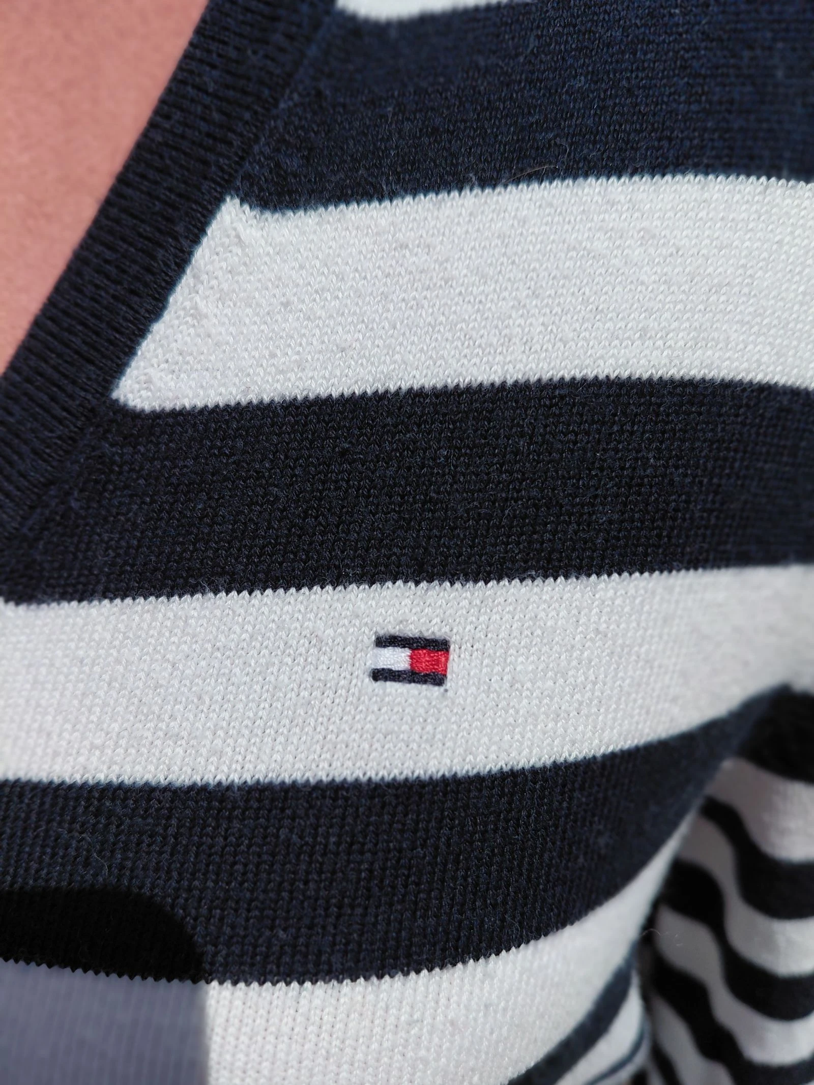 Pull marin rayé Tommy Hilfiger - Talla L – photo 2